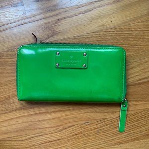 kate spade | Bags | Kate Spade Wallet Kelly Green | Poshmark